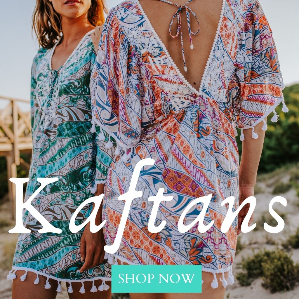conscious fashion, sustainable fashion, using the most natural materials, creating a unique bohemian high quality range. Boho kaftans & kaftan dresses