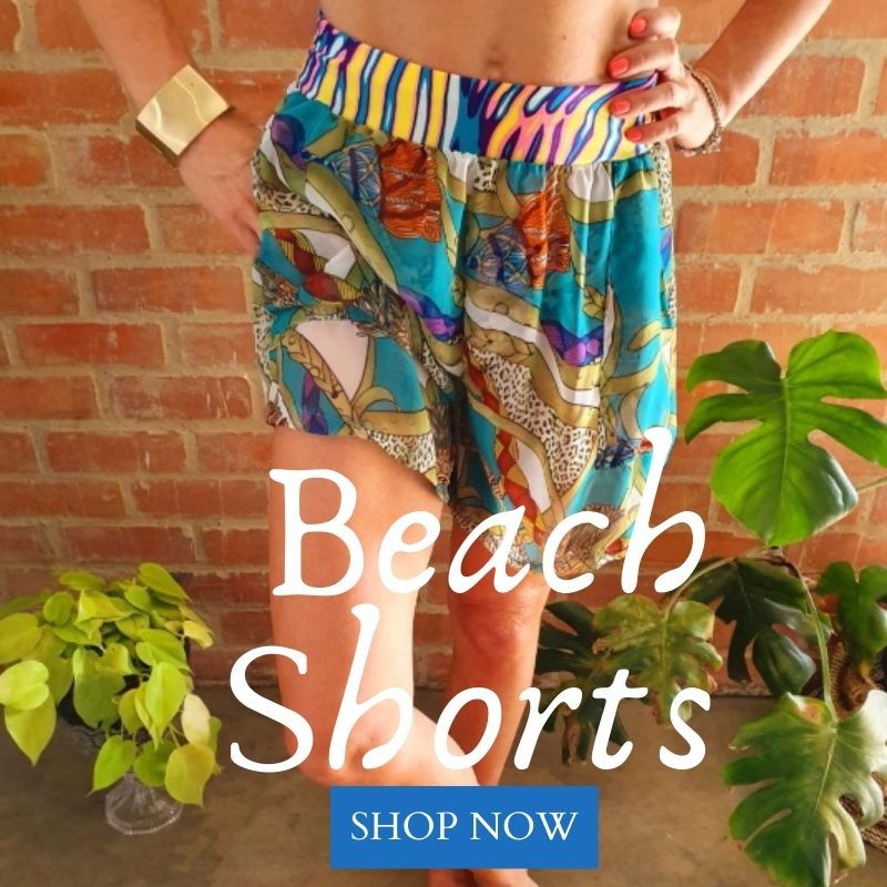 Beautiful, bespoke, authentic Boho shorts & bohemian fashion