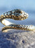 Brass Snake twist ring