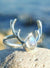 Silver Antler ring with Moonstone